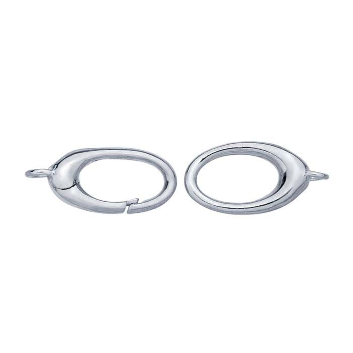 Oval Push Clasp