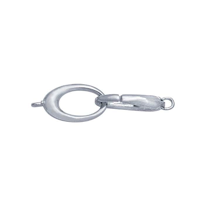 Oval Push Clasp