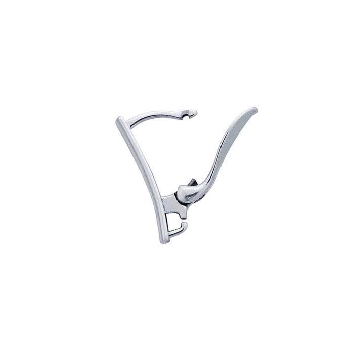 Sterling Silber Lever-Back Ohrhaken mit offenem Ring