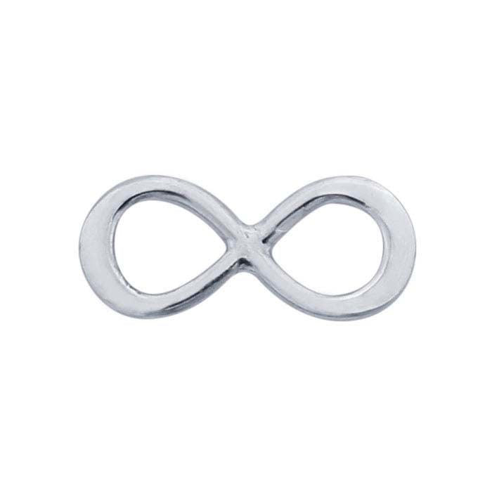 Sterling Silver Infinity Link Component