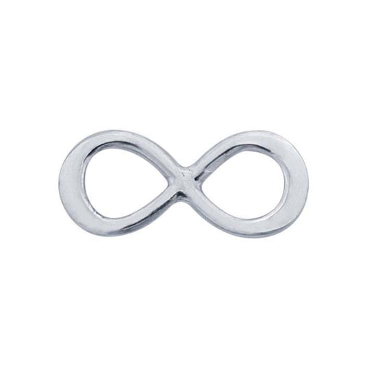 Sterling Silver Infinity Link Component