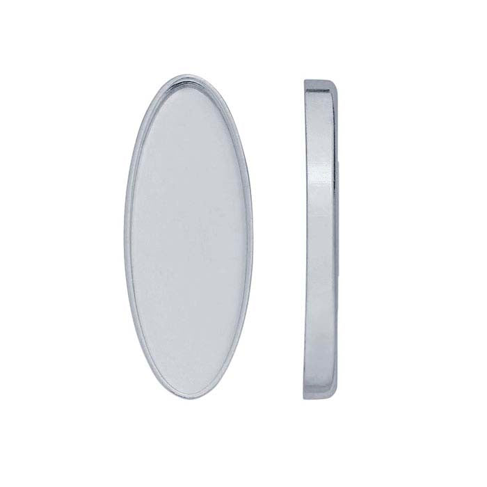 Oval Bezel Cup Setting