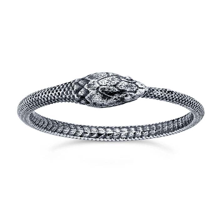 Sterling Silver Ouroboros Snake Ring