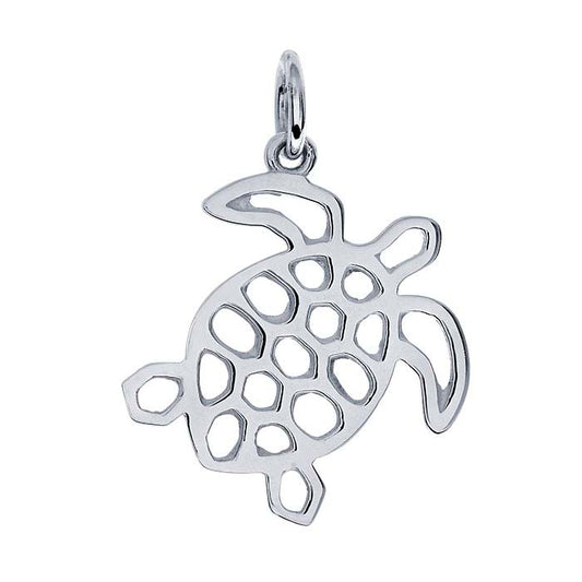 Sterling Silver Sea Turtle Charm