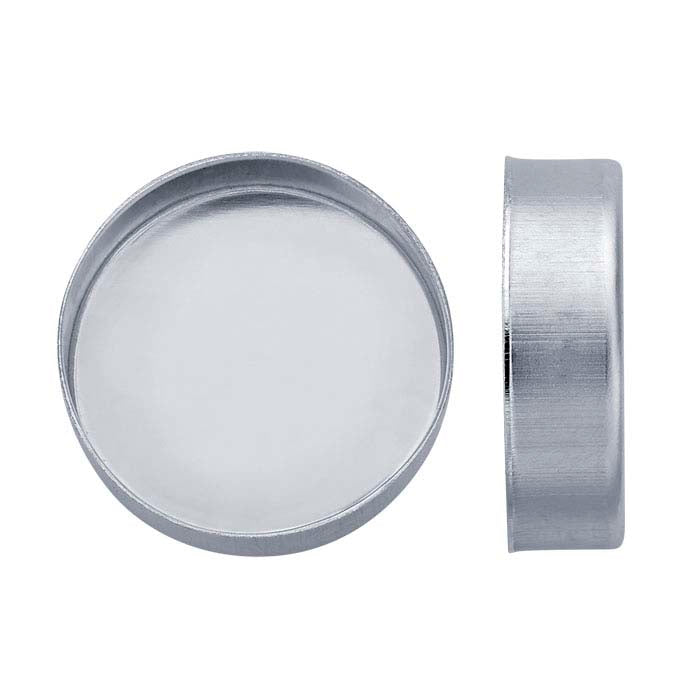 Round High-Wall Bezel Cup Setting