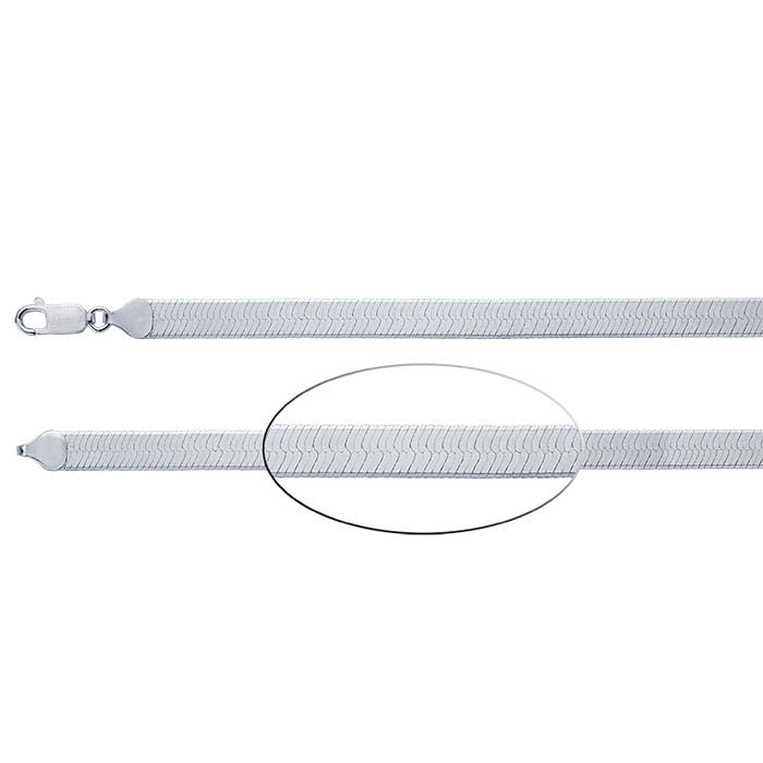 Sterling Silver Herringbone Chain
