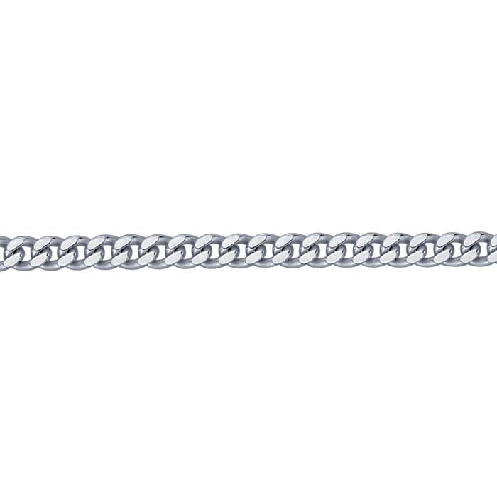 Sterling Silver Diamond-Cut Curb Chain