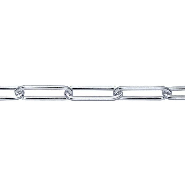 Sterling Silver Flat Cable Chain