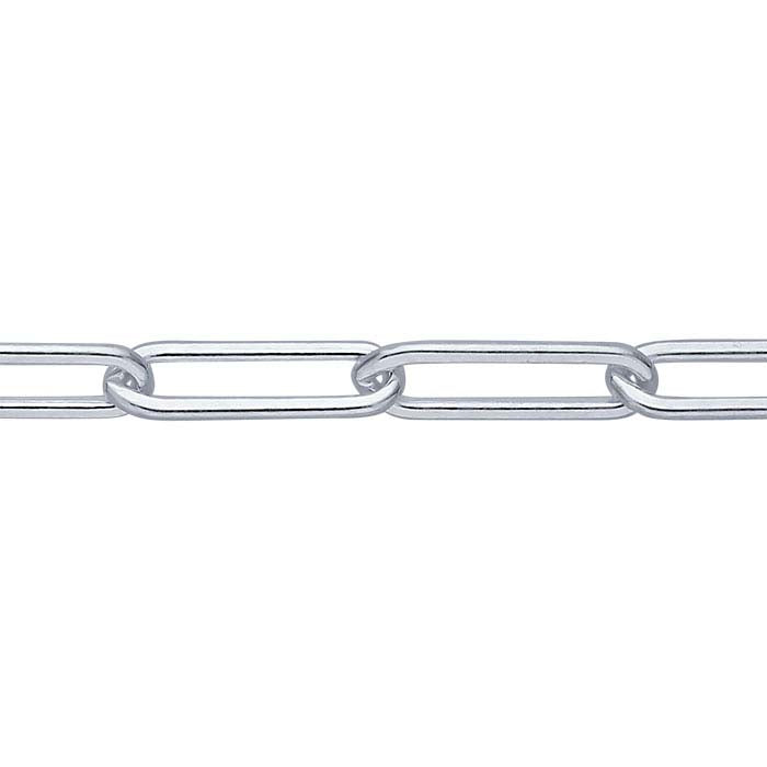 Sterling Silver Flat Cable Chain