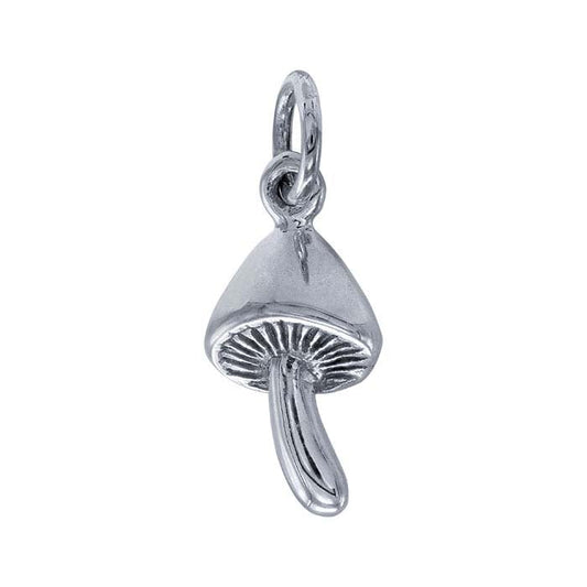 Sterling Silver Mushroom Charm