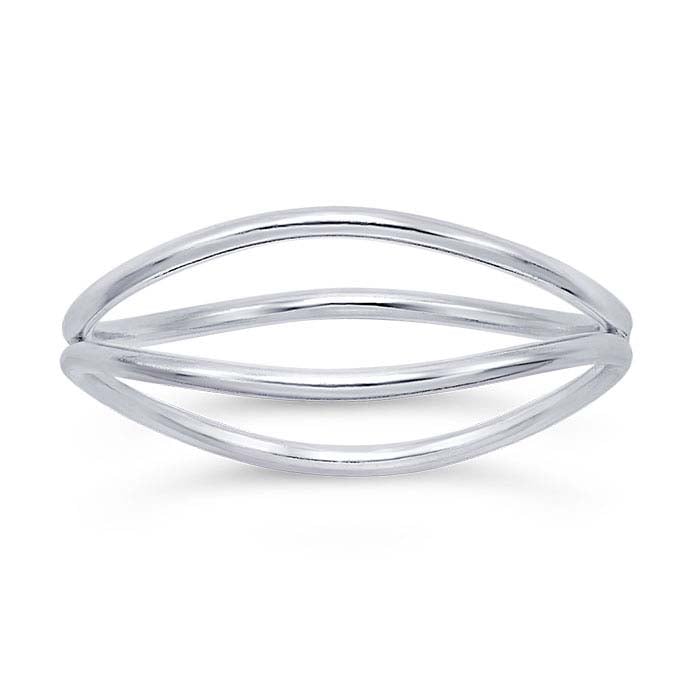 Sterling Silver Wave Ring