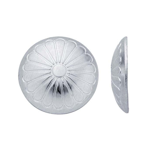 Sterling Zilveren Ronde Concho