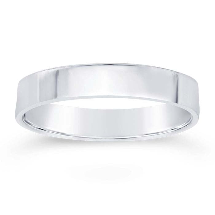 Sterling Silver Flat Band