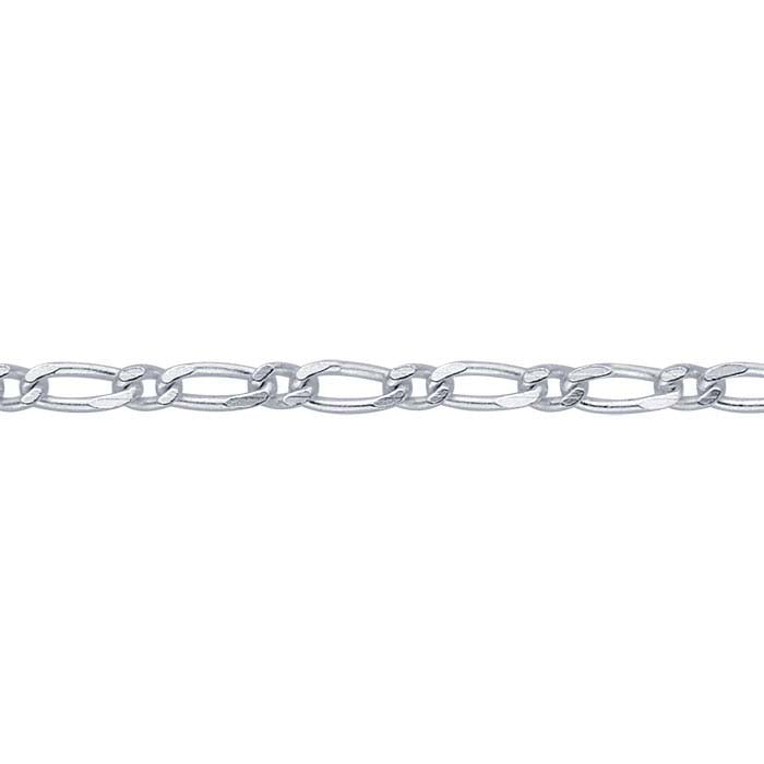 Sterling Silver Diamond-Cut Long & Short Chain