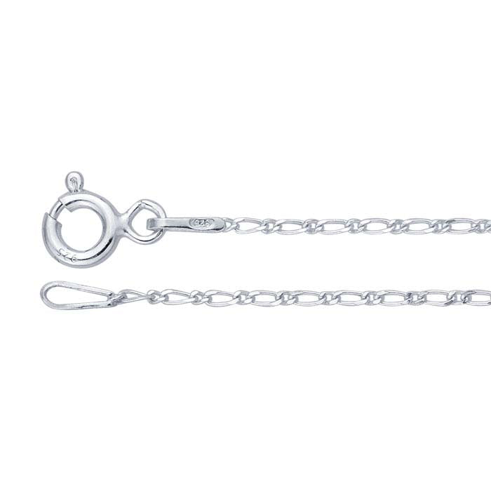 Sterling Silver Diamond-Cut Long & Short Chain