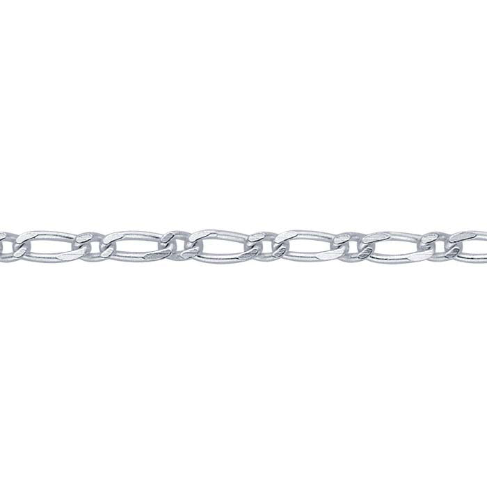 Sterling Silver Diamond-Cut Long & Short Chain
