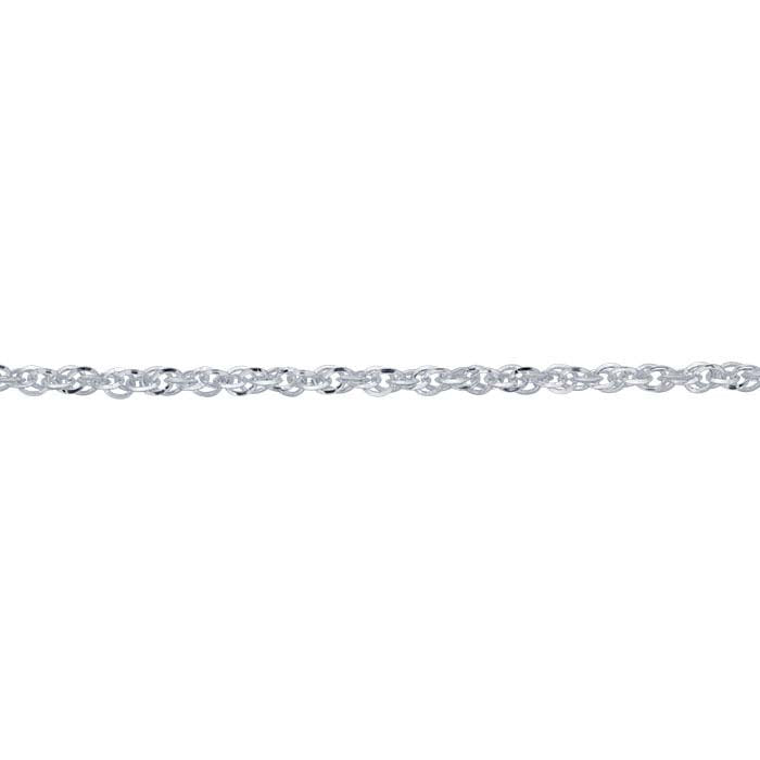 Sterling Silver Triangle Rope Chain
