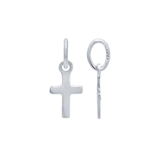 Sterling Silver Tiny Cross Charm