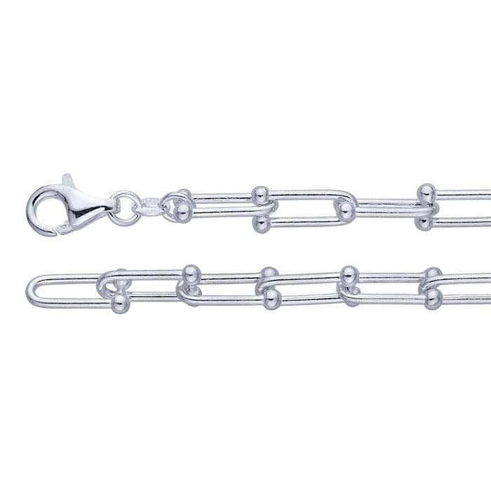 Sterling Silver Jax Link Chain