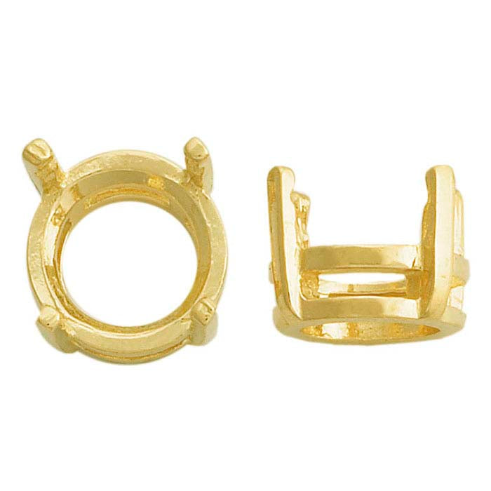 Round Pre-Notched Legendary™ 4-Prong Setting