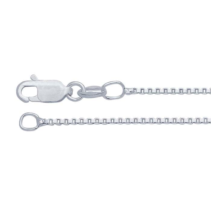 1/10 Silver-Filled Venetian Box Chain