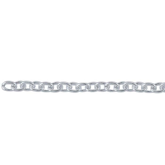 1/10 Silver-Filled Cable Chain