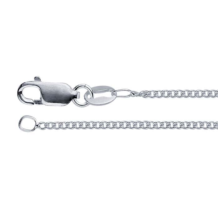 1/10 Silver-Filled Curb Chain