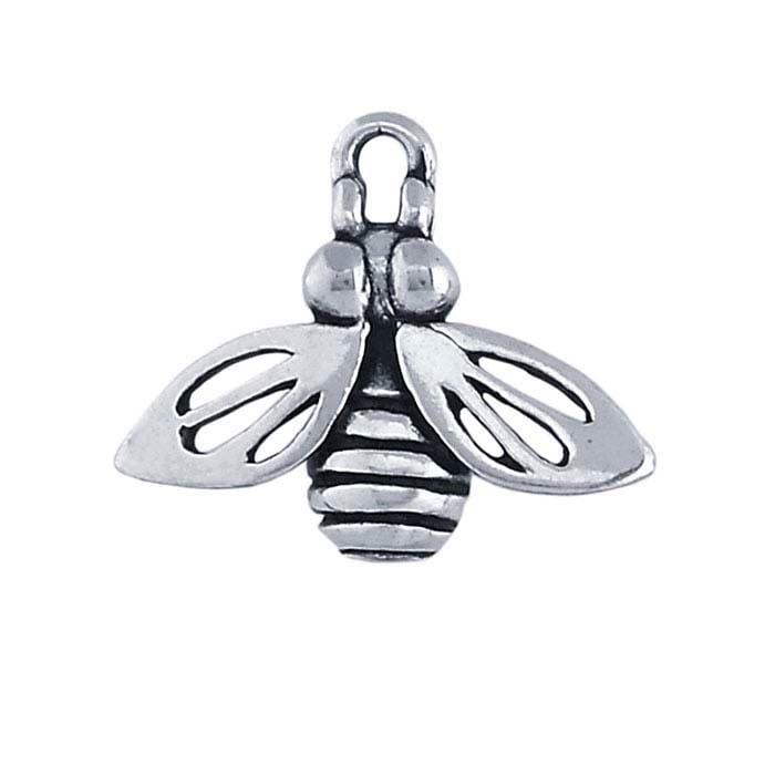 Sterling Silver Honey Bee Charm