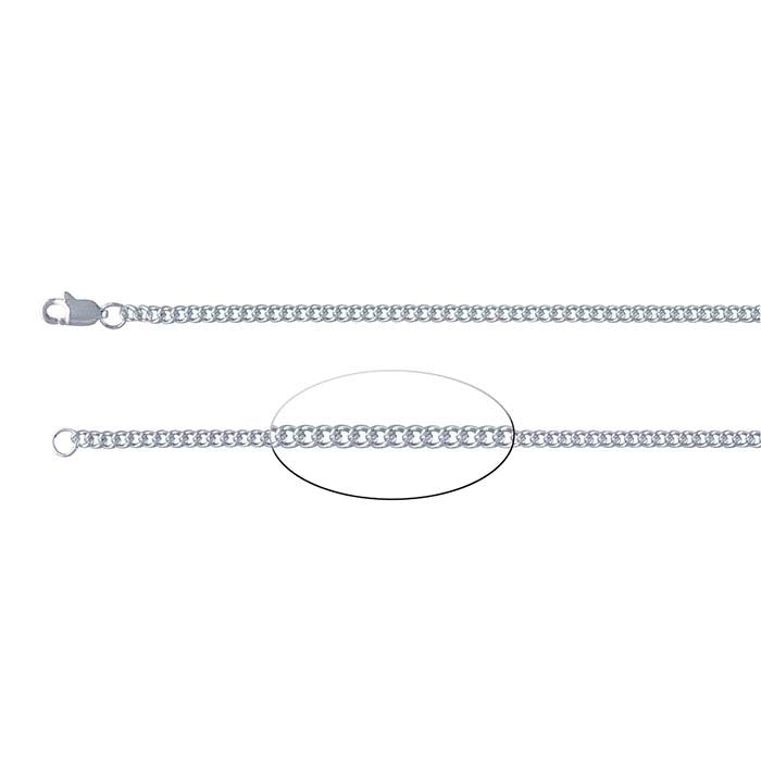 Sterling Silver Curb Chain