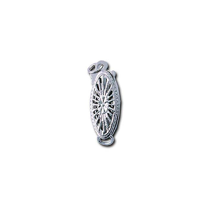 Marquise Filigree Safety Clasp