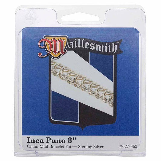 Sterling Silver "Inca Puno" Chain Mail Bracelet Kit