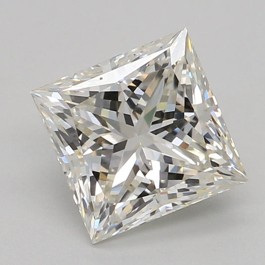 Laboratoriedyrket diamant 1,08 ct, prinsesse, I, VVS2