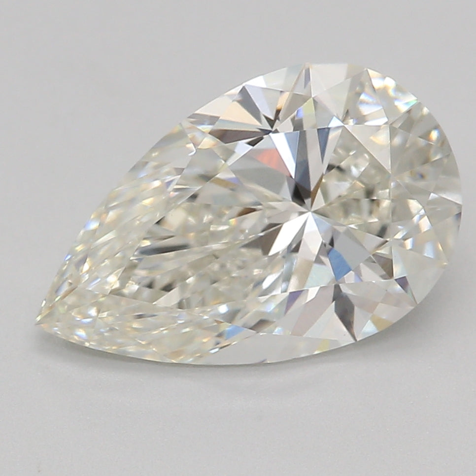 लैब-उगाया हीरा 1.53ct, नाशपाती, H, VVS2
