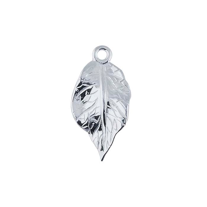 Sterling Silver Leaf Component