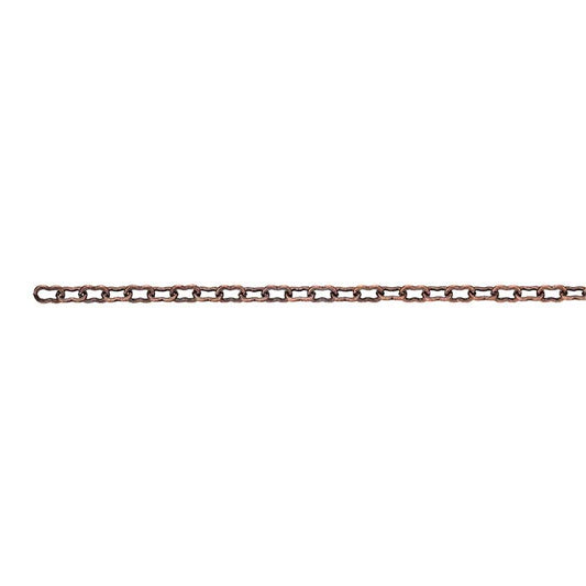 Brass Antique Copper-Finish Peanut Chain, 6.1 m. Spool