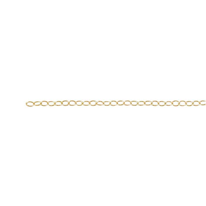 14/20 Yellow Gold-Filled Oval Cable Chain