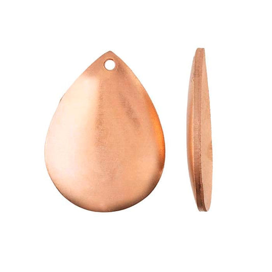 Kuparinen kupolimainen pisaranmuotoinen komponentti