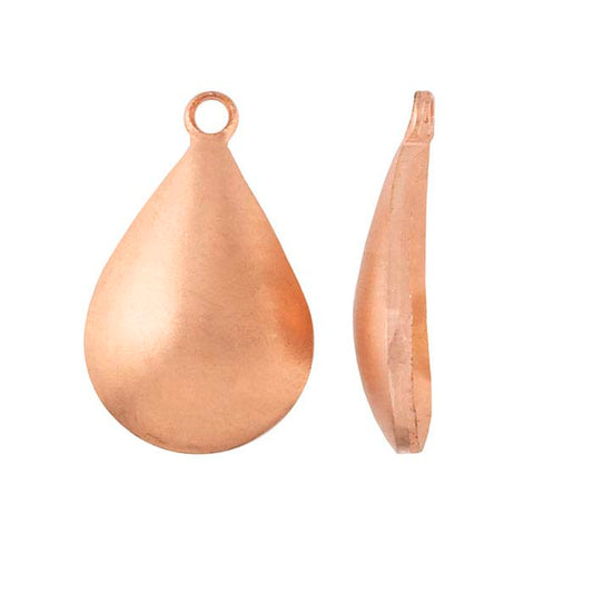 Kuparinen kupolimainen pisaranmuotoinen komponentti