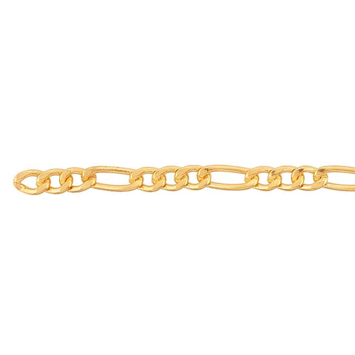 14/20 Yellow Gold-Filled Figaro Chain