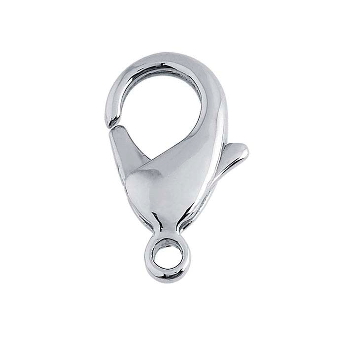 Teardrop Lobster Clasp with Closed Ring
