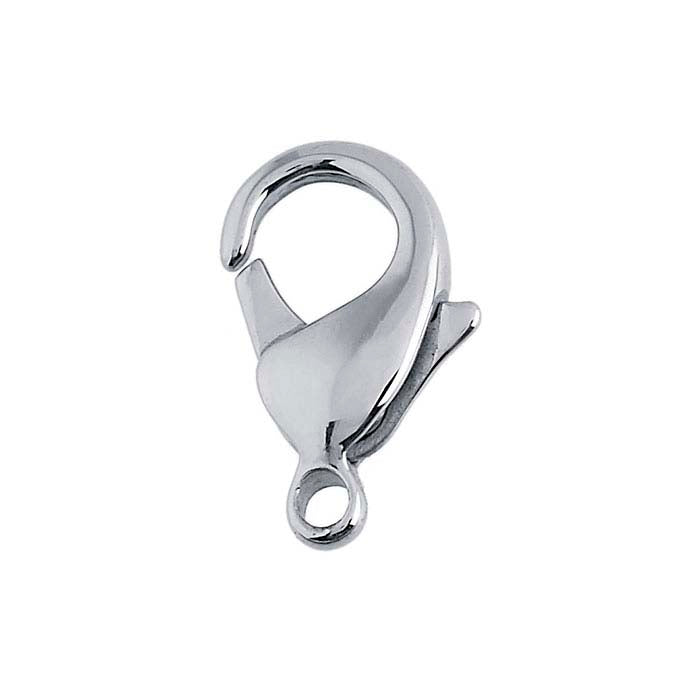 Teardrop Lobster Clasp with Closed Ring