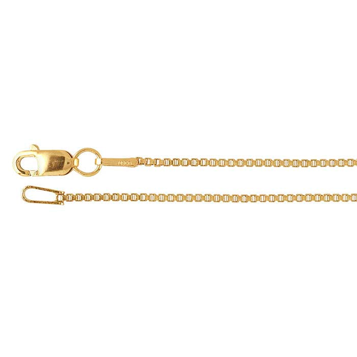 14/20 Yellow Gold-Filled Box Chain