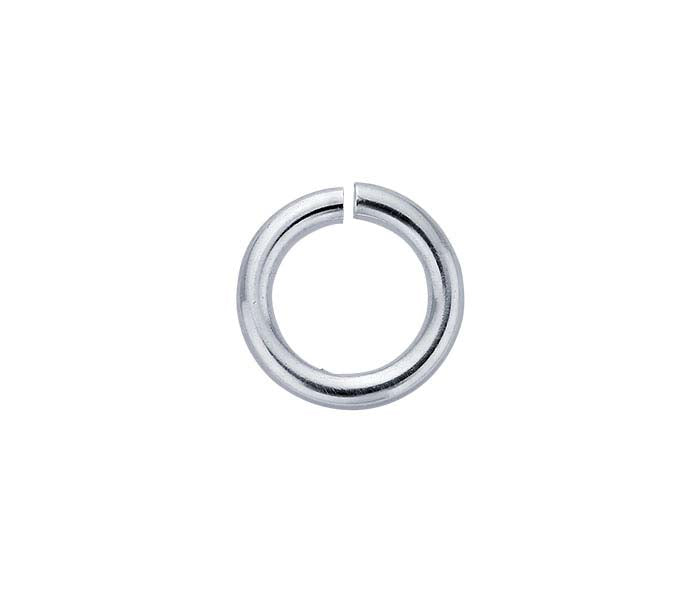 Sterling Silver ID Round Jump Ring