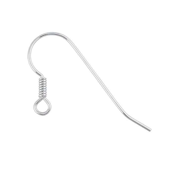 Ear Wire with Loop and Coil – Amadesa