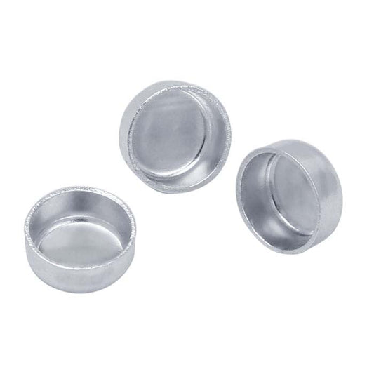 Sterling Silver Round Bezel Cup Setting