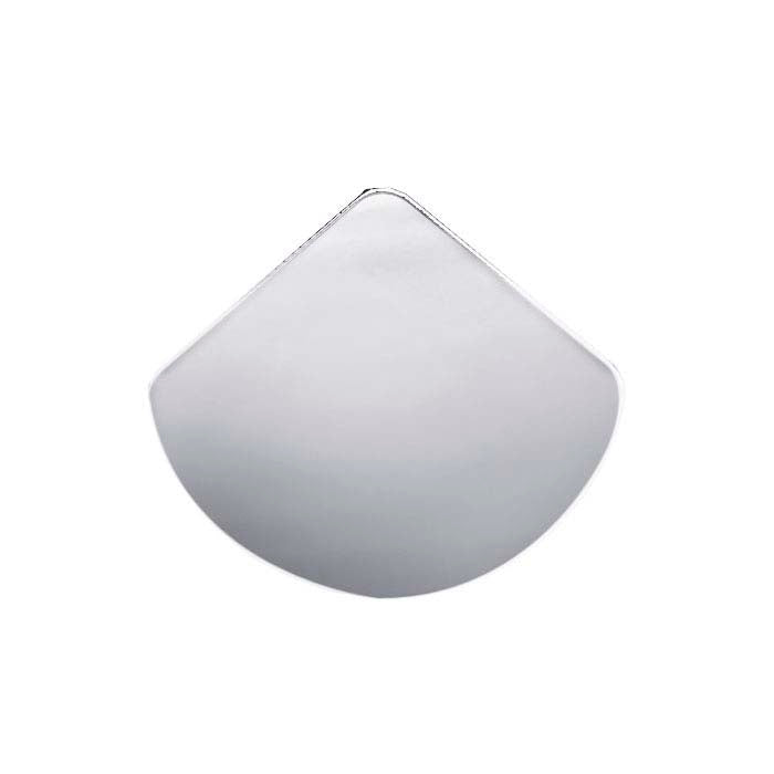 Sterling Silver 28 x Fan Stamping, 0.40mm