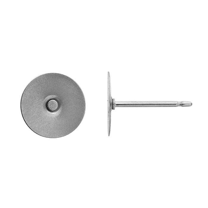 Post Earrings with Pad