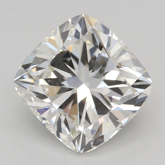 Laboratoriedyrket diamant 2,82 ct, puteformet mod, F, VS1