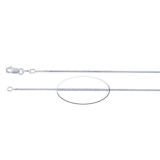 Sterling Silver Serpentine Chain