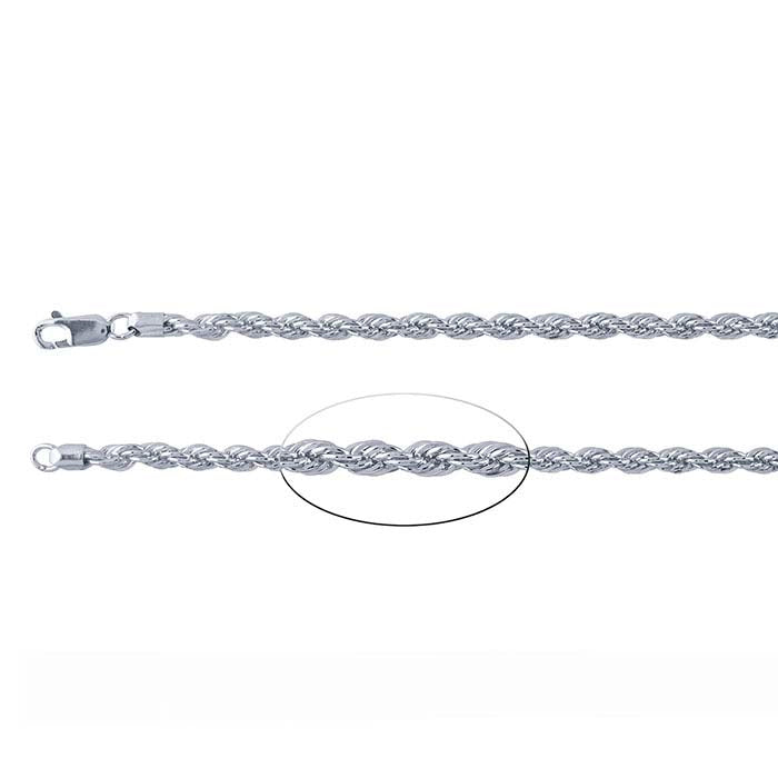 Sterling Silver French Rope Chain